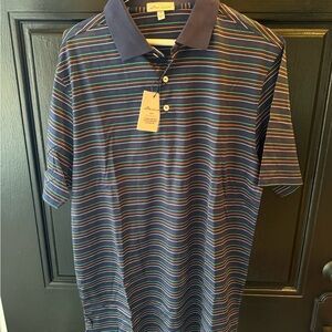 Peter Millar Multicolor Striped Polo Shirt